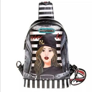 PAOLA IS TOMBOY. STREET CHIC MINI BACKPACK